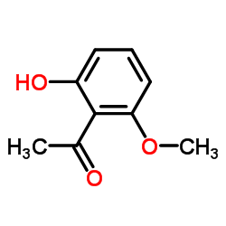 1-(2-羟基-6-甲氧基苯基)乙基-1-酮结构式