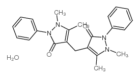 4,4'-diantipyrylmethane monohydrate, 97 Structure