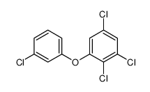 1,2,5-trichloro-3-(3-chlorophenoxy)benzene Structure