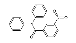 N-(3-Nitrobenzoyl)-diphenylamine结构式