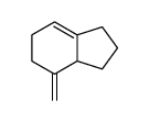 4-methylene-2,3,3a,4,5,6-hexahydro-1H-indene Structure