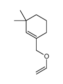 1-(ethenoxymethyl)-3,3-dimethylcyclohexene结构式