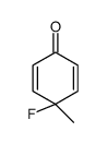 4-fluoro-4-methylcyclohexa-2,5-dien-1-one结构式