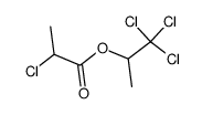 1,1,1-trichloroisopropyl α-chloropropionate结构式