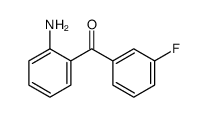 (2-aminophenyl)-(3-fluorophenyl)methanone结构式