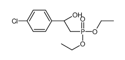 (1R)-1-(4-chlorophenyl)-2-diethoxyphosphorylethanol Structure