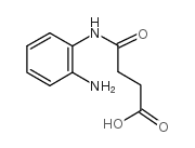 N-(2-氨基苯基)-琥珀酰胺酸结构式