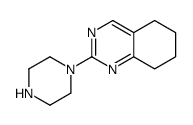 2-piperazin-1-yl-5,6,7,8-tetrahydroquinazoline结构式