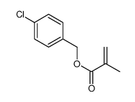 (4-chlorophenyl)methyl 2-methylprop-2-enoate Structure