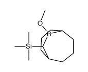 B-甲氧基-10-三甲基甲硅烷基-9-硼二环(3.3.2)癸烷结构式