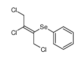 (E)-2-(Phenylseleno)-1,3,4-trichlorobut-2-ene结构式