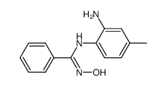 N-(2-amino-4-methylphenyl)benzamide oxime结构式
