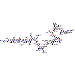 替可克肽结构式