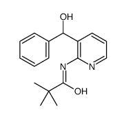 N-[3-[hydroxy(phenyl)methyl]pyridin-2-yl]-2,2-dimethylpropanamide结构式