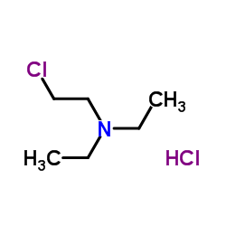2-Diethylaminoethylchloride Hydrochloride Structure