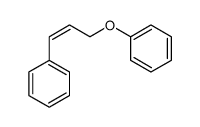 (Z)-cinnamyl phenyl ether Structure