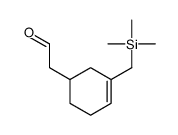 2-[3-(trimethylsilylmethyl)cyclohex-3-en-1-yl]acetaldehyde结构式