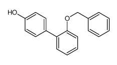 4-(2-phenylmethoxyphenyl)phenol结构式