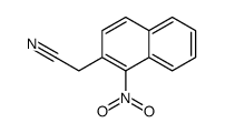 2-(1-nitronaphthalen-2-yl)acetonitrile Structure