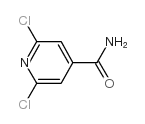 2,6-二氯异烟酰胺结构式