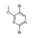 2,5-dibromo-4-methoxypyrimidine Structure