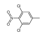 1,3-二氯-5-甲基-2-硝基苯结构式