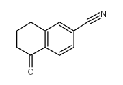 6-氰基-1-二氢萘酮结构式