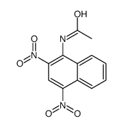 N-(2,4-dinitronaphthalen-1-yl)acetamide结构式