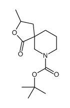 2-Methyl-2-propanyl 3-methyl-1-oxo-2-oxa-7-azaspiro[4.5]decane-7- carboxylate Structure