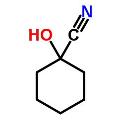 1-Hydroxycyclohexanecarbonitrile Structure