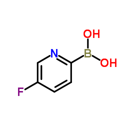 (5-Fluoropyridin-2-yl)boronic acid Structure
