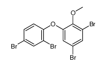 1,5-dibromo-3-(2,4-dibromophenoxy)-2-methoxybenzene Structure