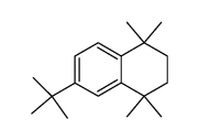 6-tert-butyl-1,1,4,4-tetramethyl-1,2,3,4-tetrahydro-naphthalene结构式