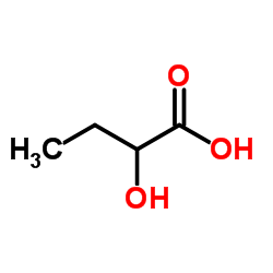 2-Hydroxybutanoic acid structure