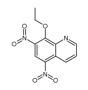 8-ethoxy-5,7-dinitro-quinoline结构式
