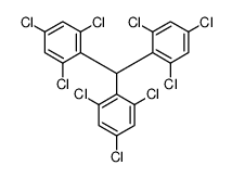 2-[bis(2,4,6-trichlorophenyl)methyl]-1,3,5-trichlorobenzene Structure