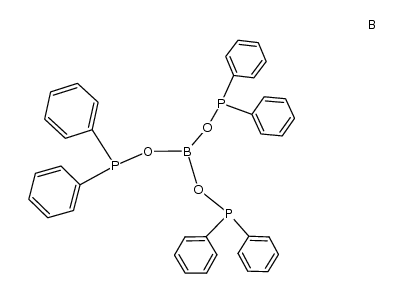 tris(diphenylphosphinooxy)borane-triborane结构式