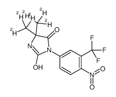 Nilutamide-d6 Structure