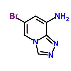 6-Bromo[1,2,4]triazolo[4,3-a]pyridin-8-amine Structure