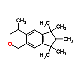 4,6,6,7,8,8-Hexamethyl-1,3,4,6,7,8-hexahydrocyclopenta[g]isochromene Structure