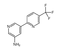 5-(trifluoromethyl)-2,3'-bipyridin-5'-amine structure