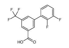 3-(2,3-difluorophenyl)-5-(trifluoromethyl)benzoic acid Structure