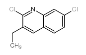 2,7-Dichloro-3-ethylquinoline Structure