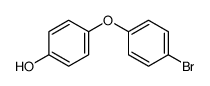 4-(4-溴苯氧基)苯酚结构式