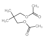 1,3-Propanediol,2,2-dimethyl-, 1,3-diacetate结构式