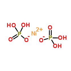 Nickel(2+) bis(dihydrogen phosphate) structure