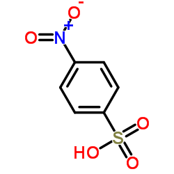 p-Nitrophenylsulfonic acid structure