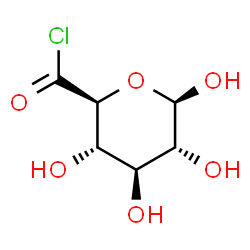 beta-D-Glucopyranuronoyl chloride (9CI) Structure