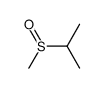 isopropyl methyl sulfoxide Structure