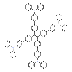四[4-(二苯基氨基)联苯基] 乙烯结构式